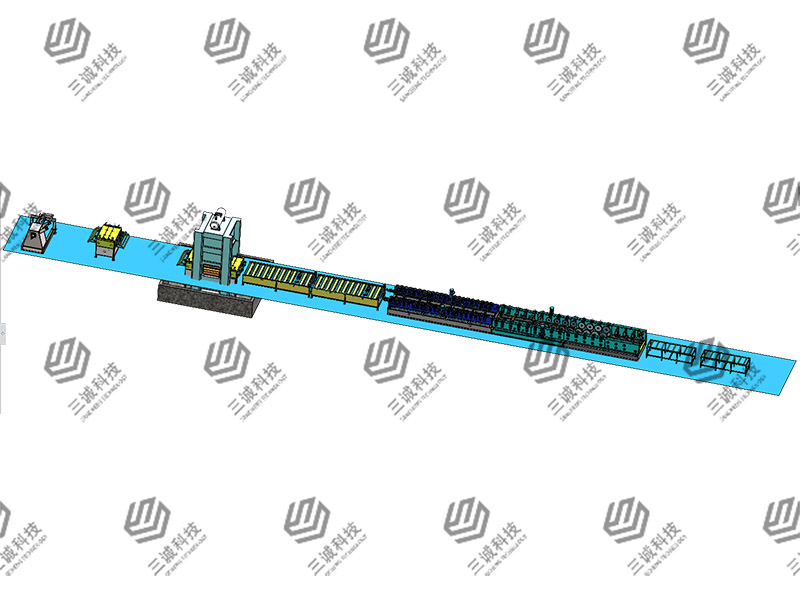 模壓電纜橋架生產線